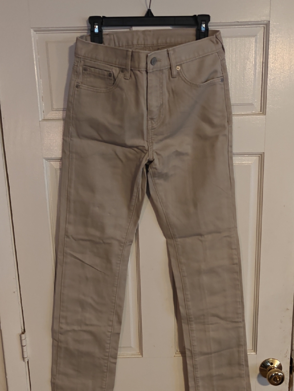 Levi's 513 30x32 Slim Straight Corduroy Khaki Jeans